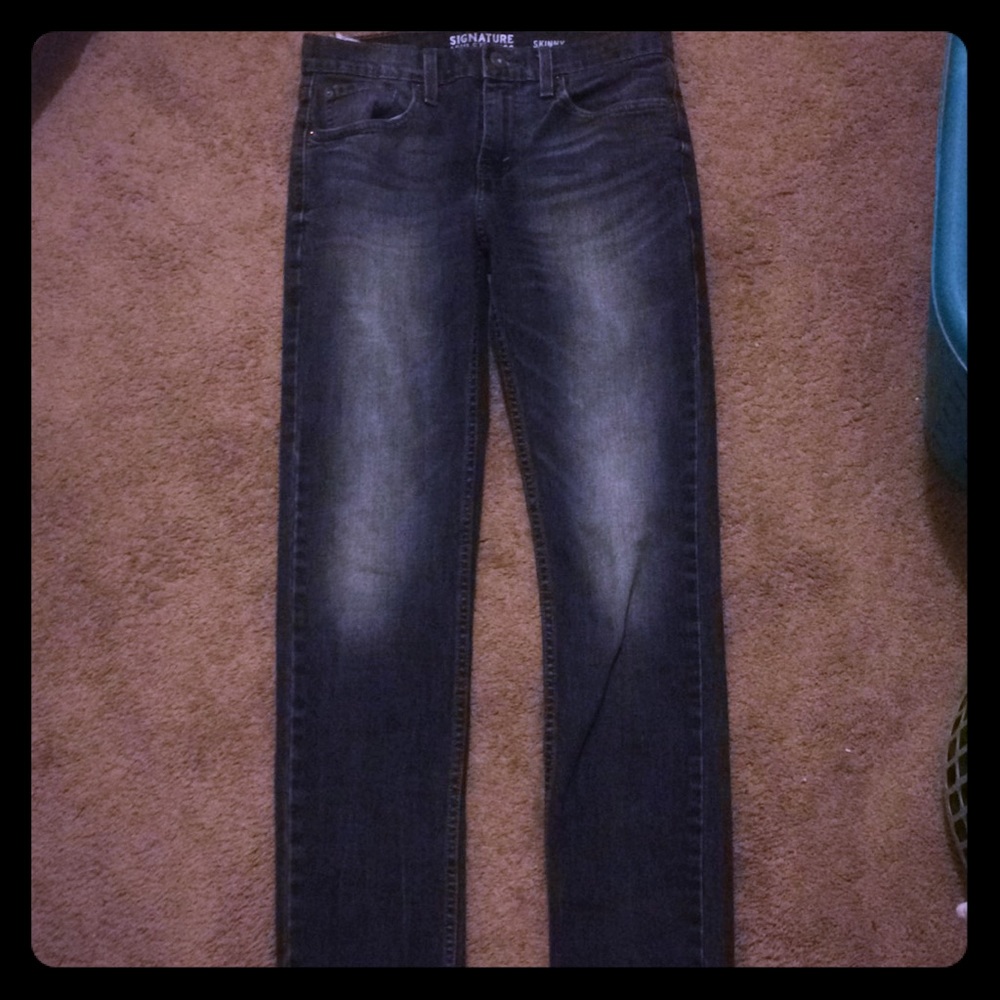 Young men’s Levi skinny jeans